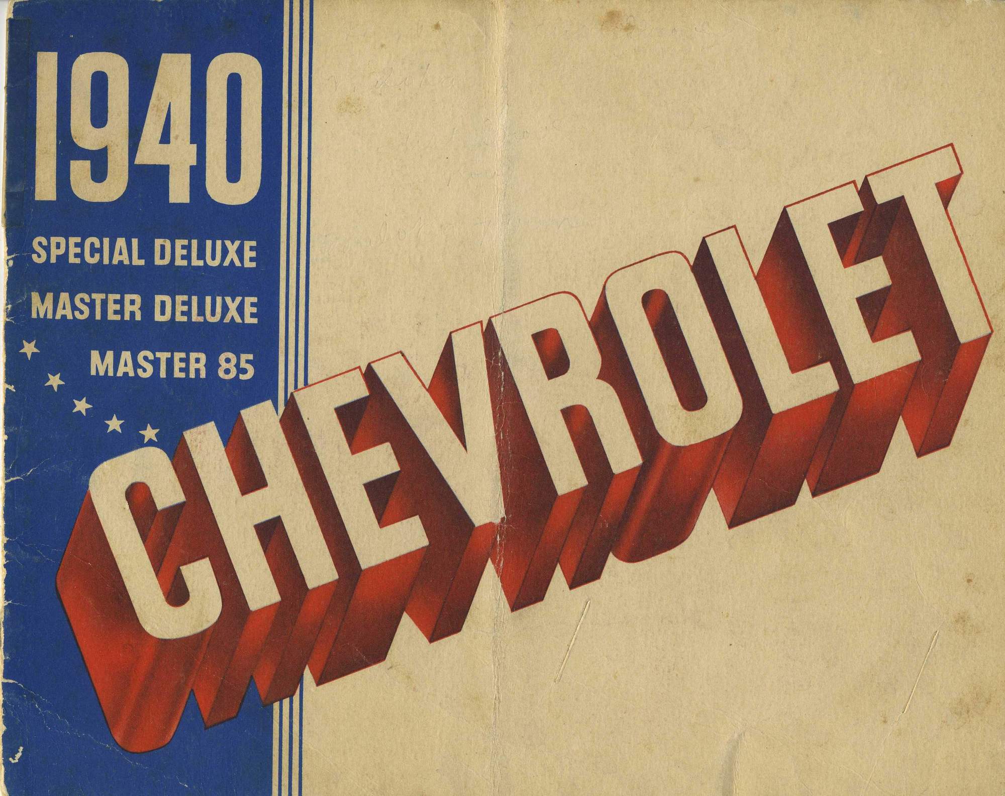 1940 Chevrolet Brochure